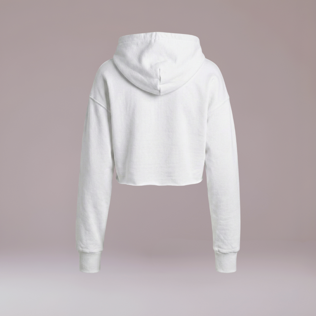 I am so productive Cropped Hoodie